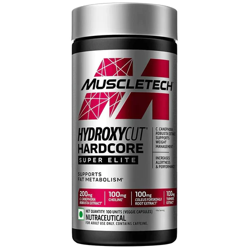 MUSCLETECH™ HYDROXYCUT® HARDCORE SUPER ELITE 100 CAP